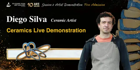 2026 Art Salon Ceramic Live Demonstration by Diego Silva