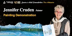 2026  Art Salon Painting Demonstration by Jennifer Cruden