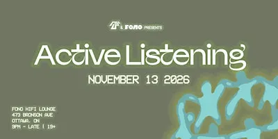 Pull Up & FONO presents Active Listening