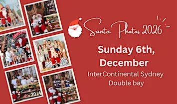 2026 SANTA PHOTOS - DOUBLE BAY (Sunday 6th of December)