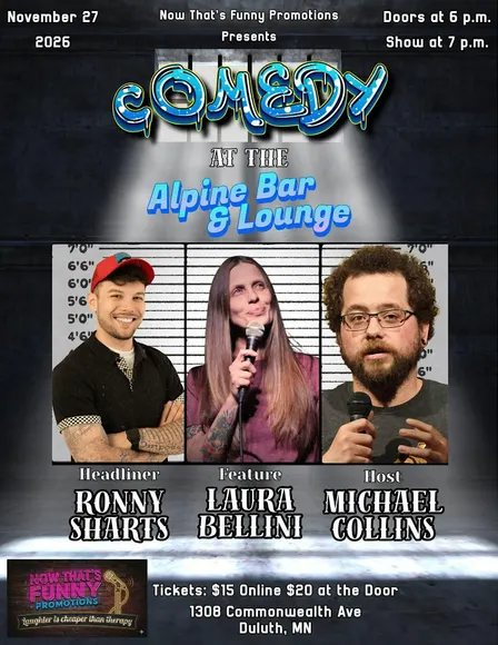Comedy at The Alpine Bar & Lounge