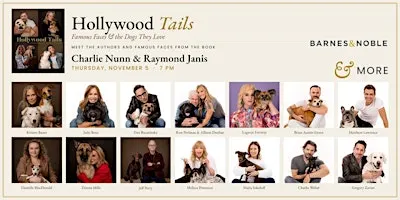 Charlie Nunn, Raymond Janis, and more sign HOLLYWOOD TAILS at B&N The Grove