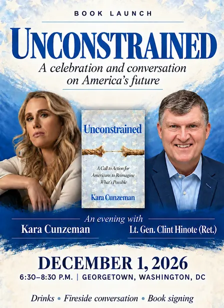 Unconstrained Book Launch