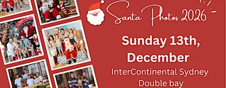 2026 SANTA PHOTOS - DOUBLE BAY (Sunday 13th of December)