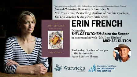 Erin French discussing THE LOST KITCHEN vol.3