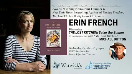 Erin French discussing THE LOST KITCHEN vol.3