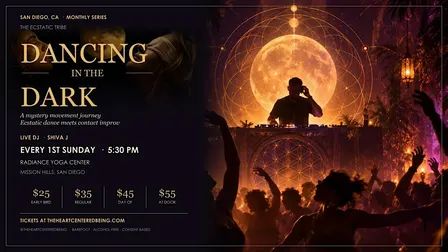 Dancing the Dark: A Mystery Movement Journey (San Diego)