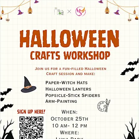 October Crafts Workshop