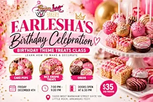 Earlesha’s Treat Making class