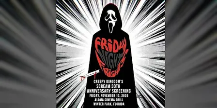 Scream 30th Anniversary Screening: Creepy Kingdom’s Friday Night Frights