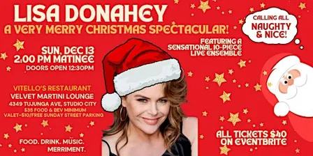 Lisa Donahey: A Very Merry Christmas Spectacular!