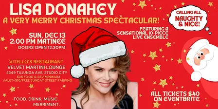 Lisa Donahey: A Very Merry Christmas Spectacular!