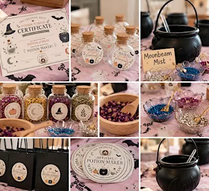Halloween Potion School with The Creative Nest
