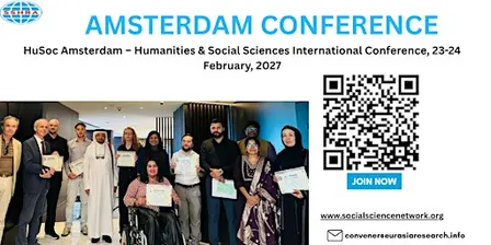 HuSoc Amsterdam–Humanities & Social Sciences Int Conference, 23-24 Feb,2027