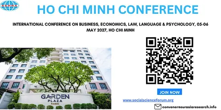 International Conf on Business, Economics, Law, Language, 2027, Ho Chi Minh