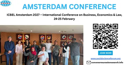 ICBEL Amsterdam 2027–Int Conference on Business, Economics & Law, 24-25 Feb