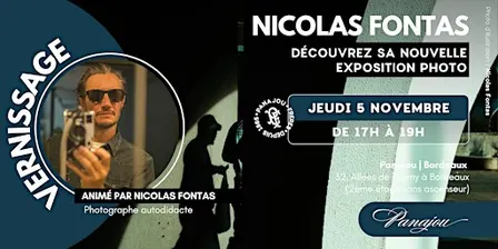 VERNISSAGE EXPOSITION // NICOLAS FONTAS // JEUDI 5 NOVEMBRE