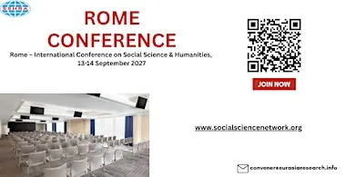 Rome –International Conf on Social Science & Humanities13-14 September 2027