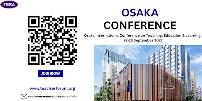 Osaka Int Conf on Teaching, Education & Learning, 22-23 September 2027