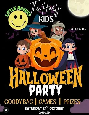 The Harty Kids Halloween Party with Little Ravers