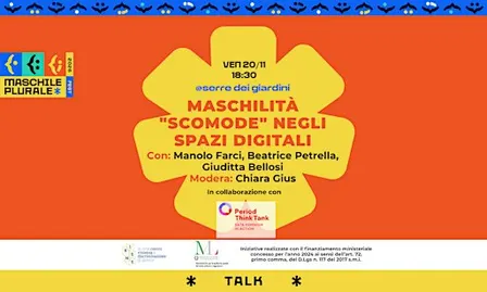 Maschilità "scomode" negli spazi digitali