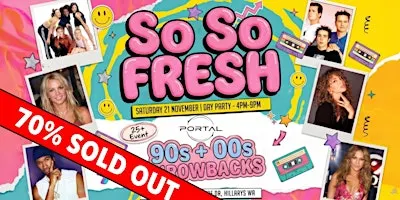 90s + 2000s DAY PARTY PERTH (25+ EVENT)