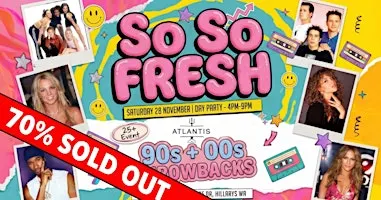 90s + 2000s DAY PARTY ADELAIDE (25+ EVENT)