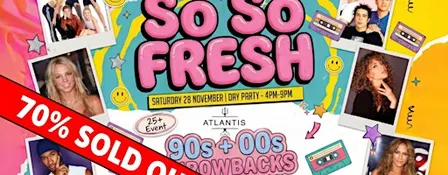 90s + 2000s DAY PARTY ADELAIDE (25+ EVENT)