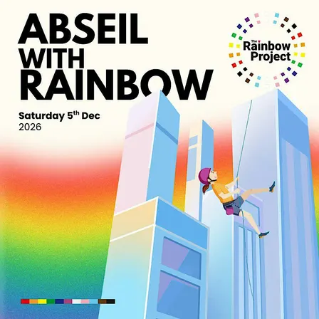 Abseil with Rainbow