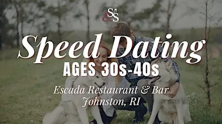 Dog Lovers Speed Dating Ages 30s-40s in Johnston, RI at Escada Restaurant