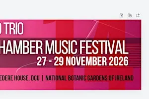 Fidelio Trio Winter Chamber Music Festival 2026