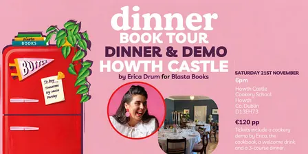 Cookery Demo and Dinner with Erica Drum