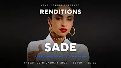 A Night of Sade in London!