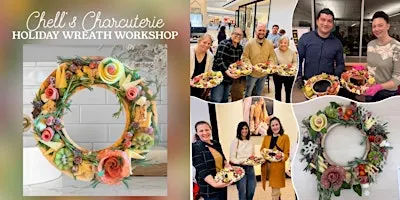 Chell's Charcuterie Holiday Wreath Class at Grayze Wine Bar