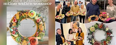 Chell's Charcuterie Holiday Wreath Class at Grayze Wine Bar