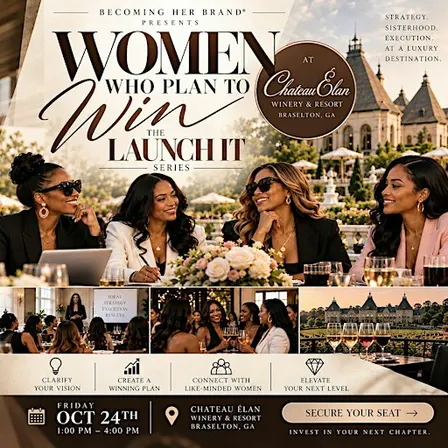 Women Who Plan To Win- Chateau Elan Workshop Mixer