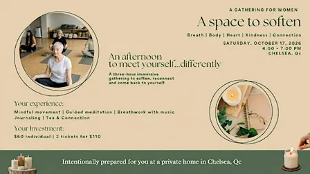 A Space to Soften | Women's Breathwork & Mindful Movement