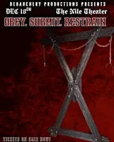 OBEY. SUMIT. RESTRAIN Burlesque Show