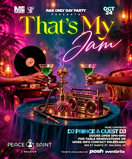 R&B Only Day Party RDU: That’s My Jam