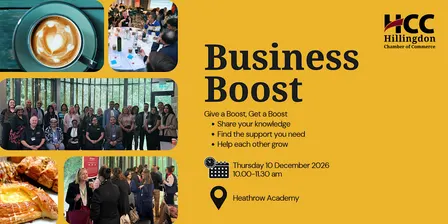Business Boost | Small Business Networking at Heathrow Academey