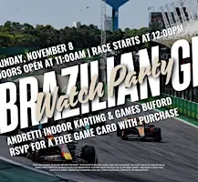 Andretti Buford 11.8 Brazilian Grand Prix Watch Party w/ Car Show!