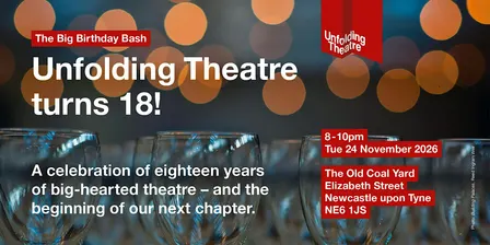 Unfolding turns 18 - The Big Birthday Bash
