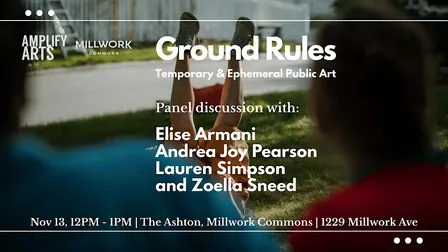 Ground Rules: Temporary & Ephemeral Public Art