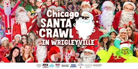 Chicago Santa Bar Crawl | Wrigleyville's SantaCon | Twelve Bars of XMas