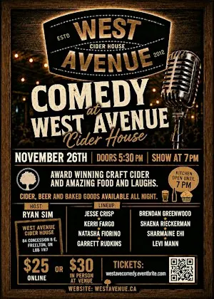 West Avenue Comedy Night