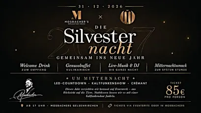 Silvester im Restaurant Mosbacher's