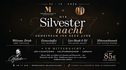 Silvester im Restaurant Mosbacher's