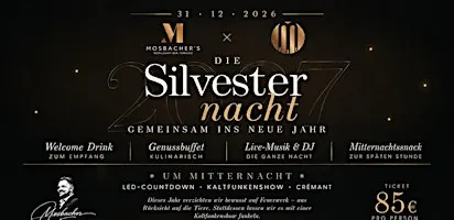 Silvester im Restaurant Mosbacher's
