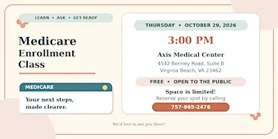 MEDICARE ENROLLMENT CLASS