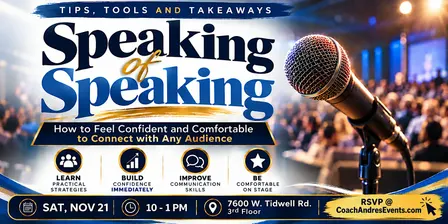 Speaking Of Speaking!!!